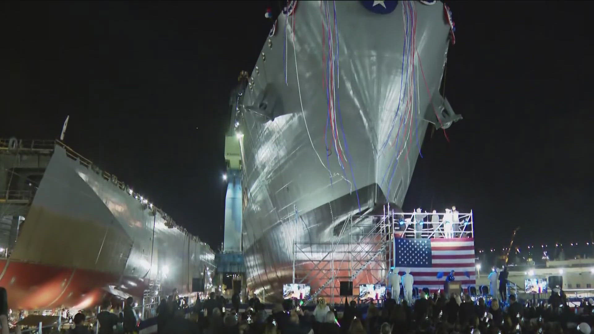 USNS Sojourner Truth christened
