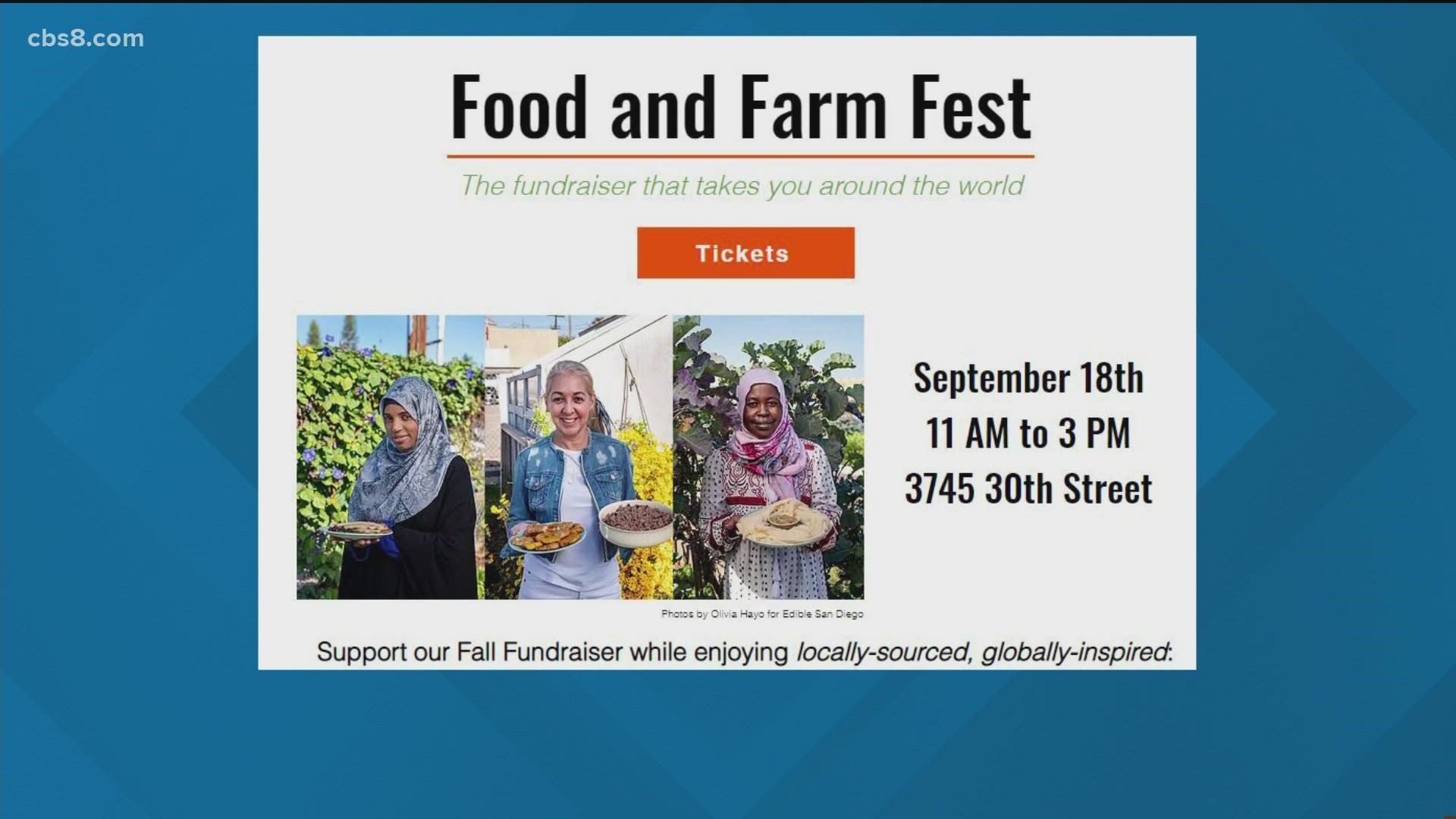 You have a chance this weekend to take your taste buds around the world at the Food and Farm Fest benefitting MAKE Projects.