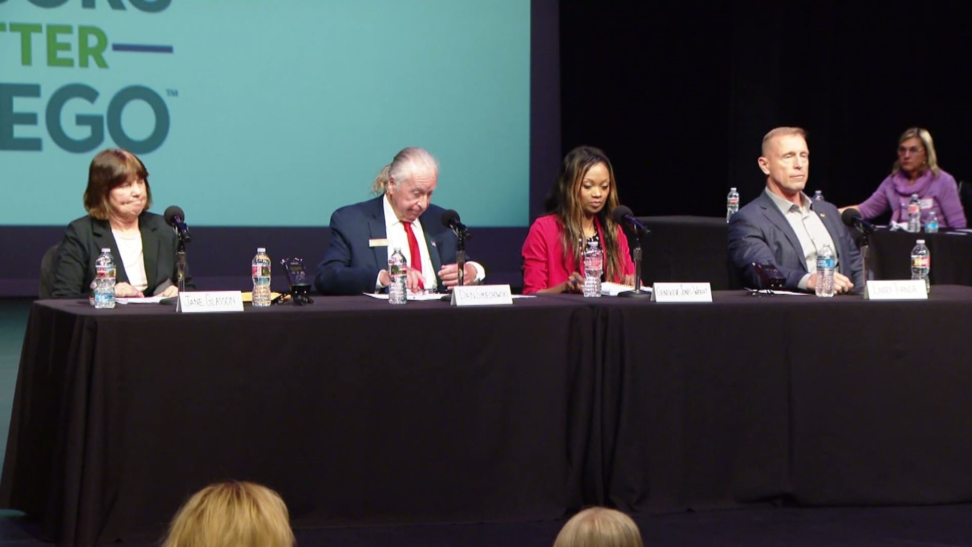 The forum was hosted by Neighbors for a Better San Diego and was moderated by the League of Women Voters of San Diego.