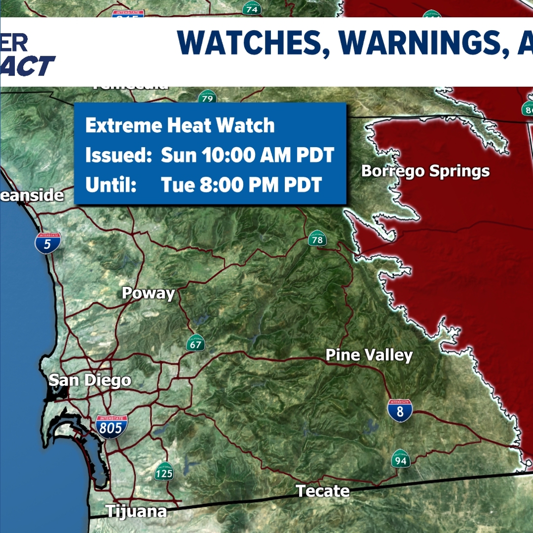 Meteorologists predict hotter, drier summer for San Diego amid ...