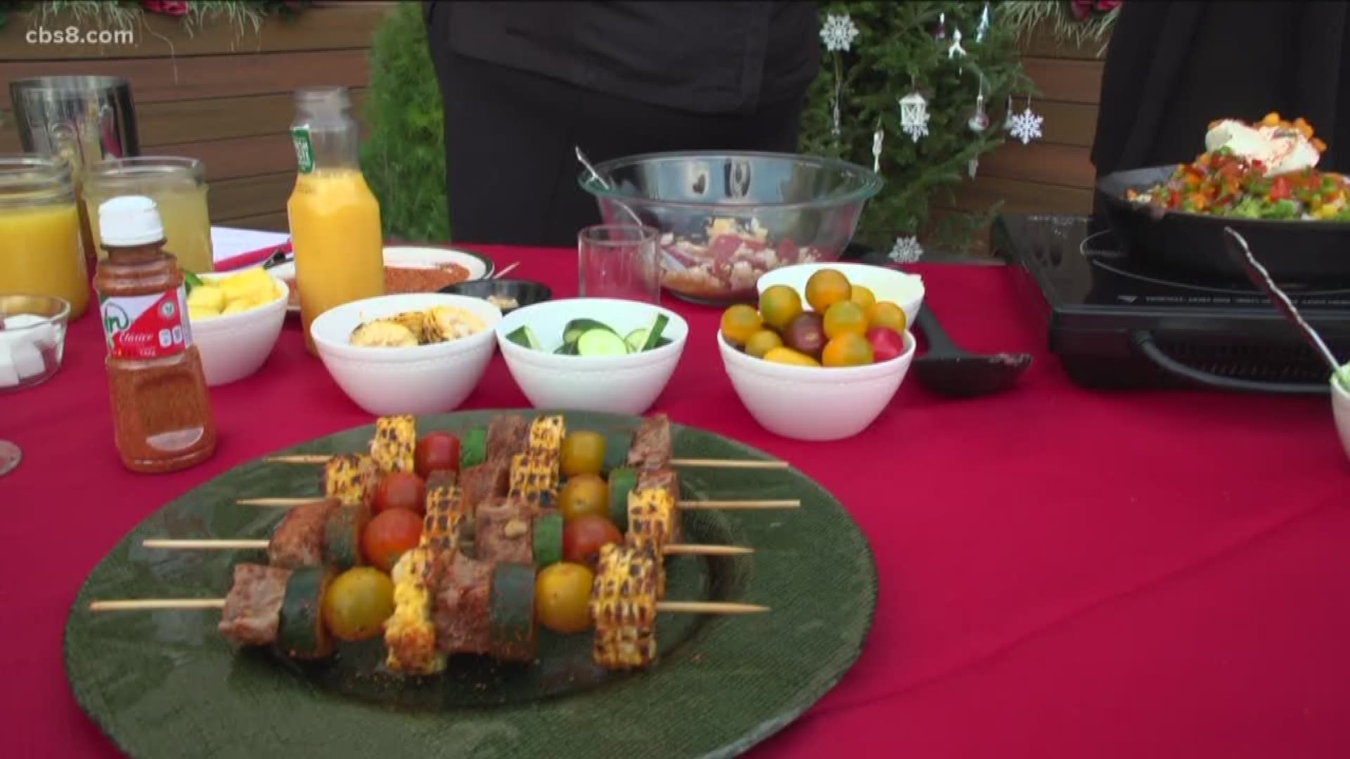A Food Network superstar has some tasty tips to take your holiday party to the next level.