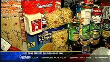 Food Drive Benefits San Diego Food Bank Cbs8 Com