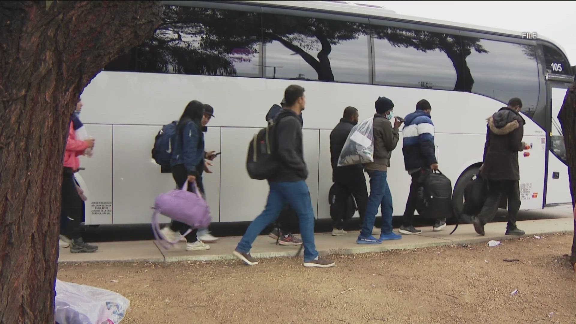 County leaders say more than 100,000 migrants seeking asylum have arrived in San Diego over the past six months.