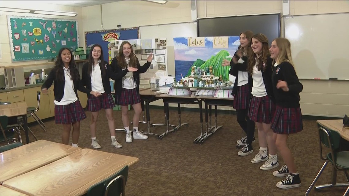 8th grade STEM team designs city of the future to solve climate change