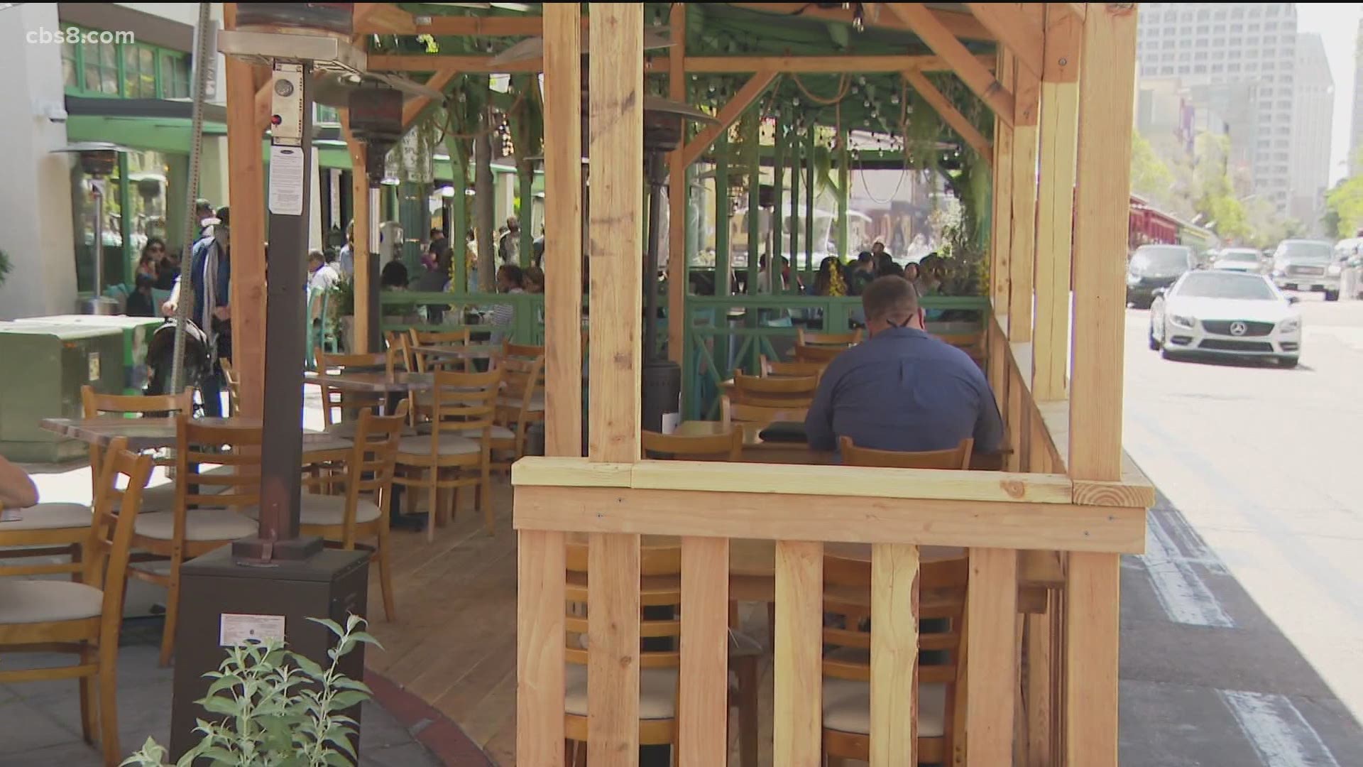 Outdoor dining became necessary during the pandemic. Some owners in San Diego want to make their temporary structures permanent to recoup lost revenue.
