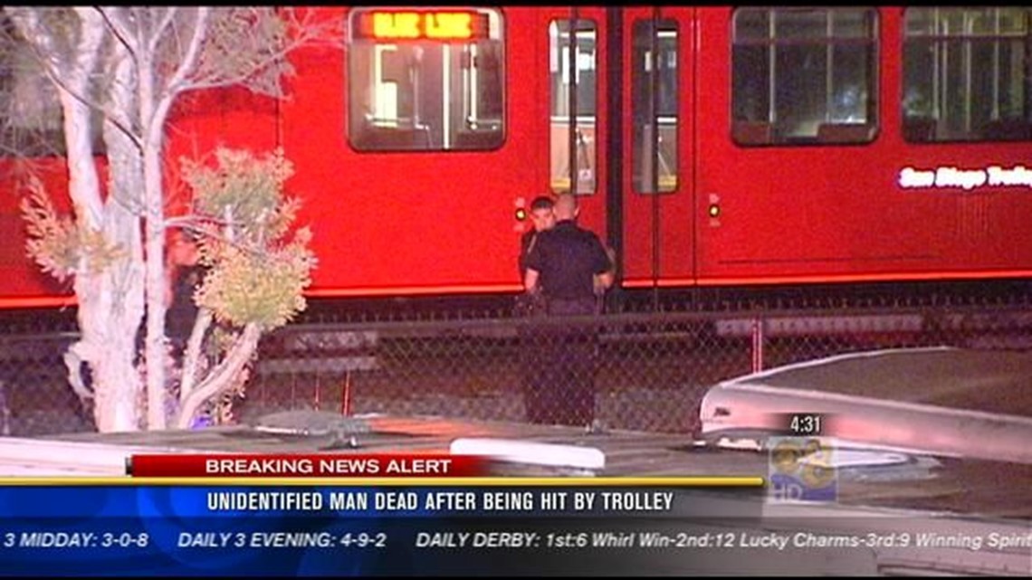 Man struck, killed by trolley in Chula Vista | cbs8.com