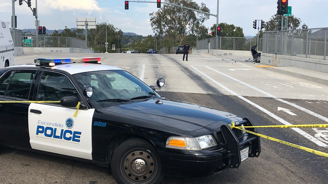 1 killed, 2 injured in Escondido freeway crash