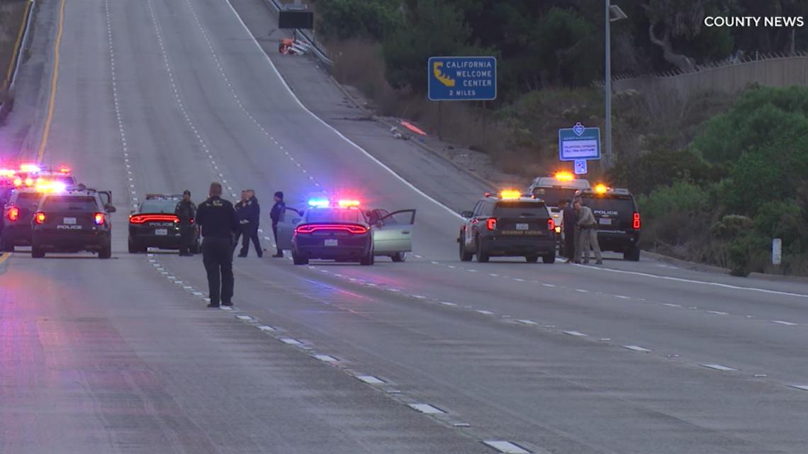 Interstate 5 in Oceanside reopens after multi-hour shut down following police chase, shooting