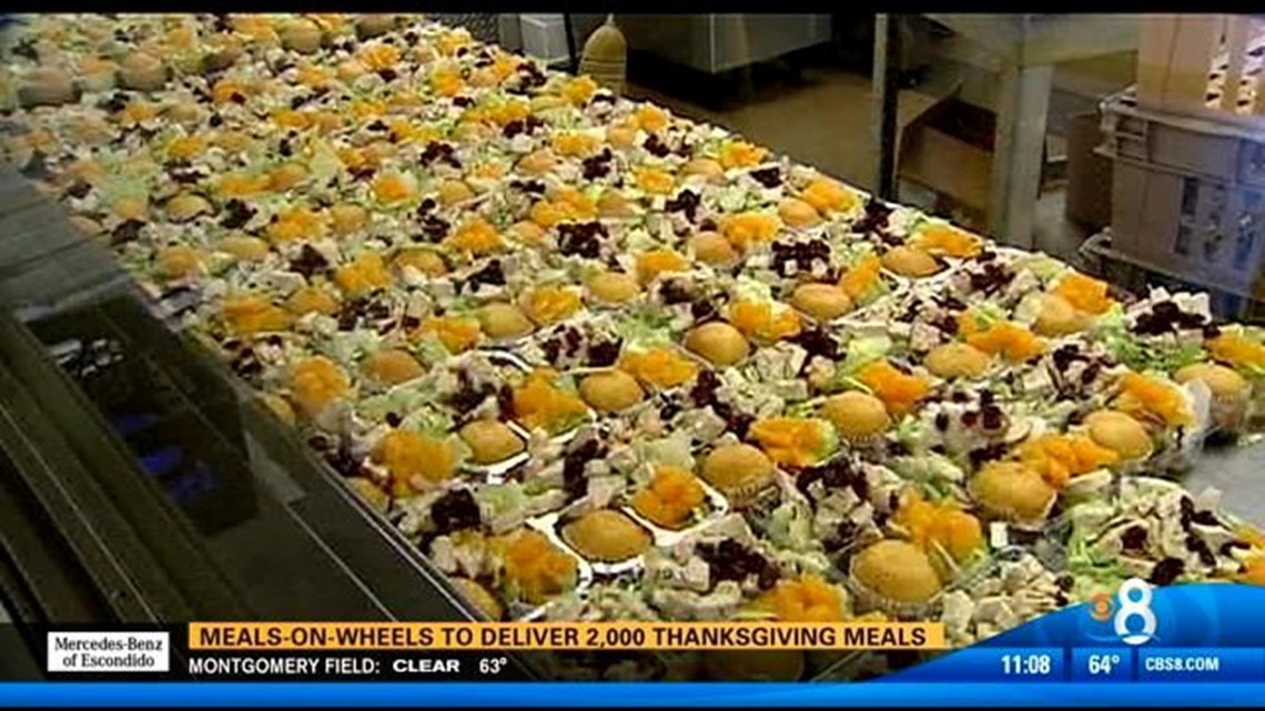 MealsonWheels to deliver 2,000 Thanksgiving meals