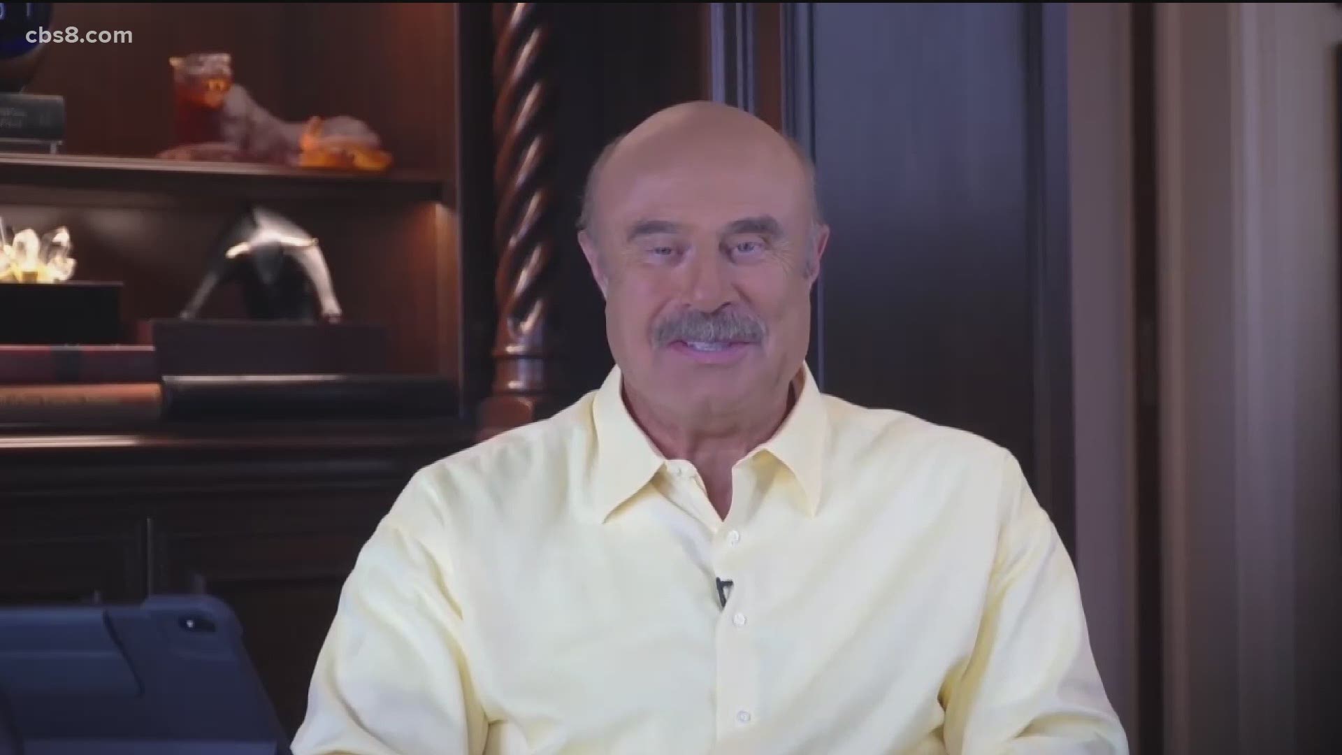 Dr. Phil not only gives mental health advice, but he also gives tips on being with your spouse 24/7!