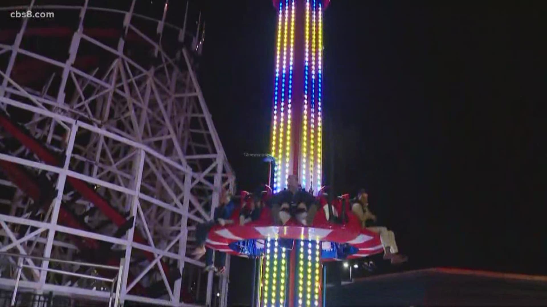 Ashley Jacobs shows some of the brand new attractions at Belmont Park