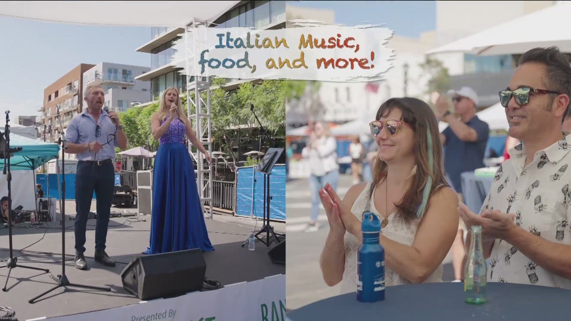 Bella Vita Fest celebrates Italian culture with chalk art, Italian music and wine, all in the heart of San Diego’s Little Italy, October 19-20, 2024.