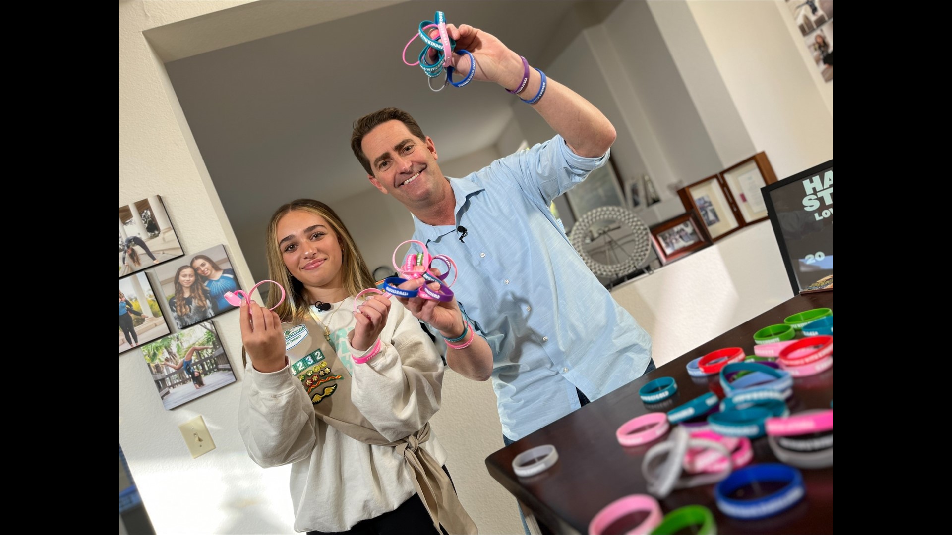 A San Diego girl scout's kindness campaign | cbs8.com