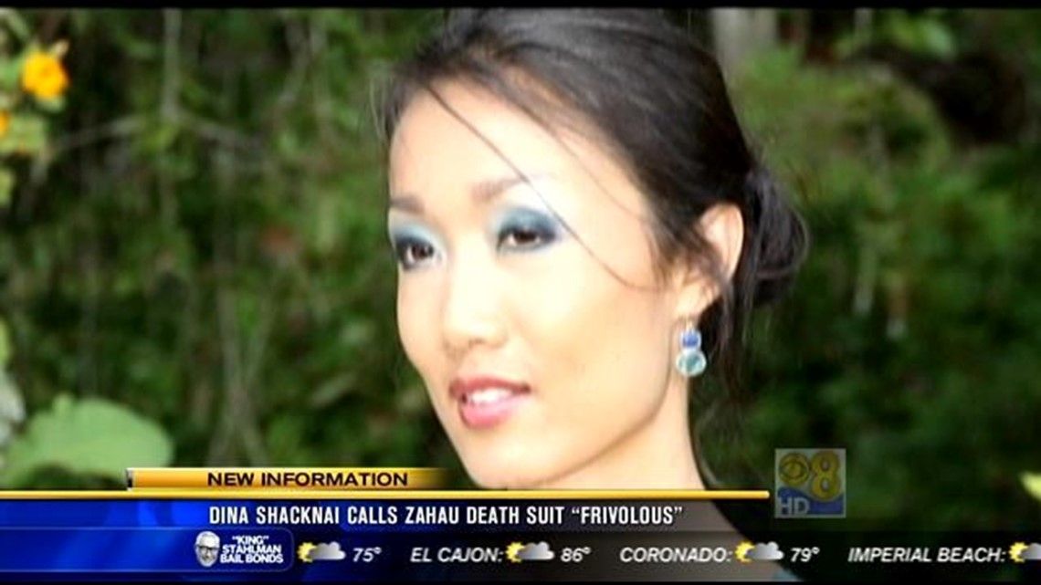 Dina Shacknai calls Zahau death suit 'frivolous'
