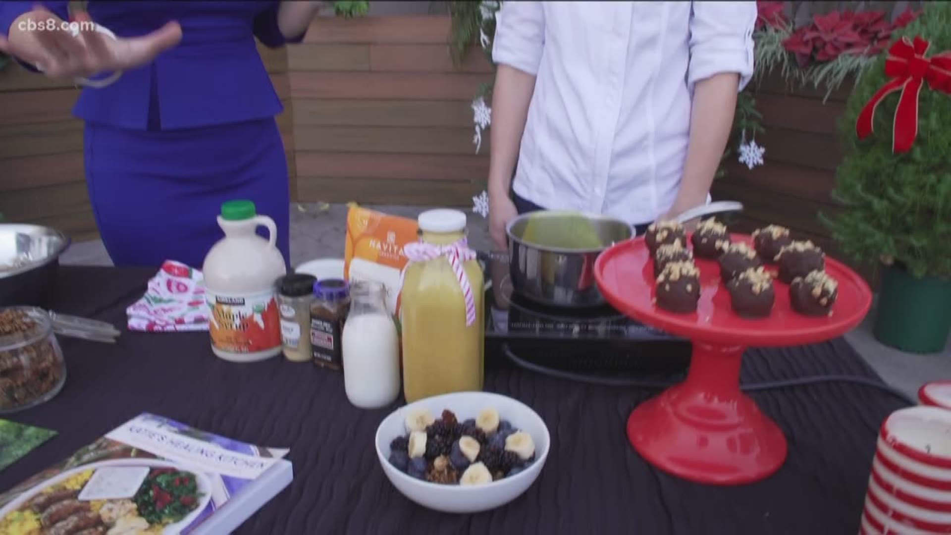 After Katie's mom found out she had cancer, Katie headed to the kitchen.