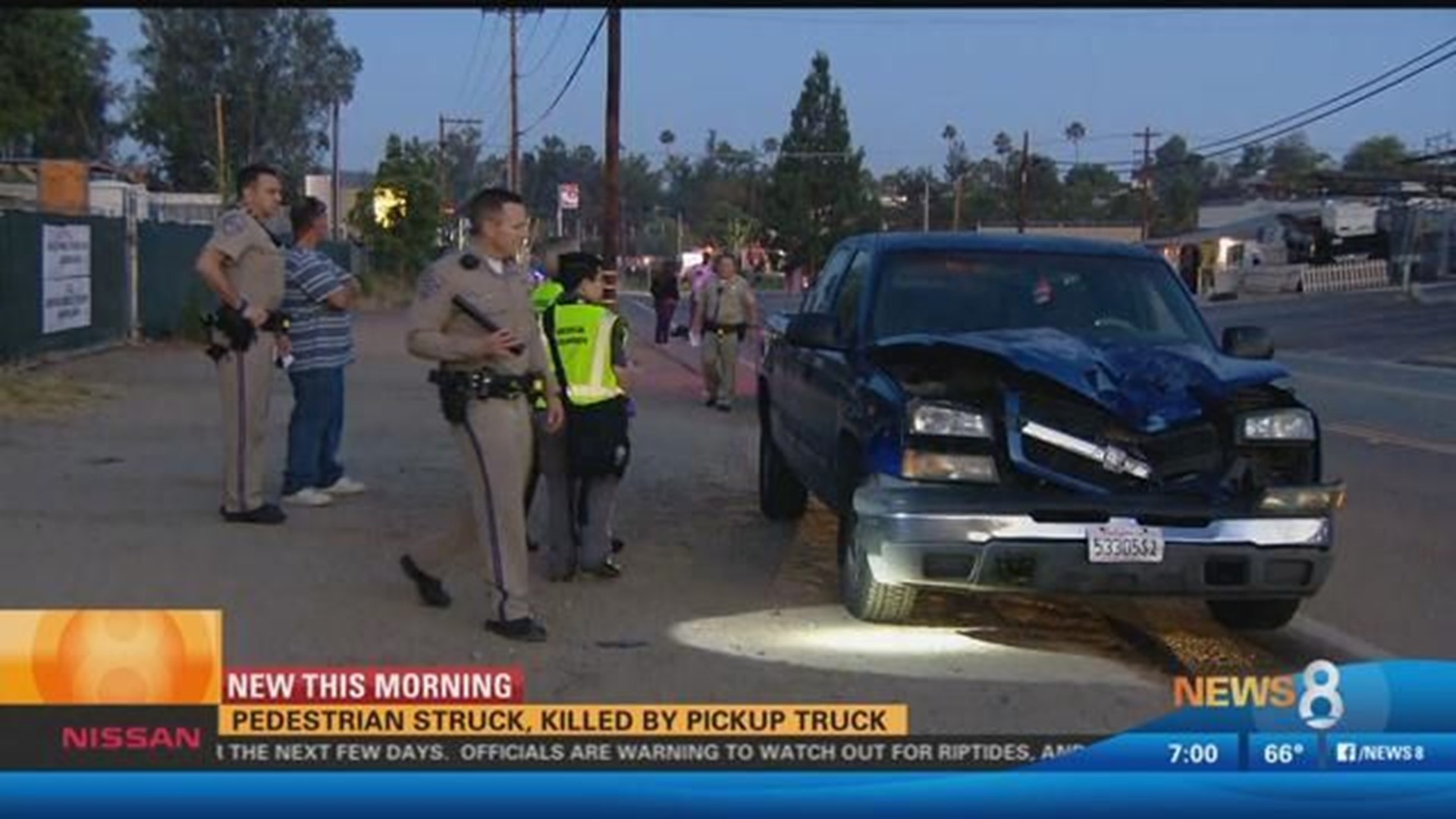 Pedestrian Struck, Killed By Pickup Truck In Lakeside | Cbs8.com