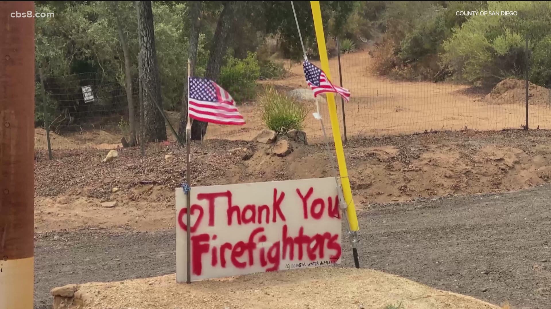 Officials are able to survey the damage on the 17,093 acres as firefighters continue to mop up hot spots, work towards complete containment.
