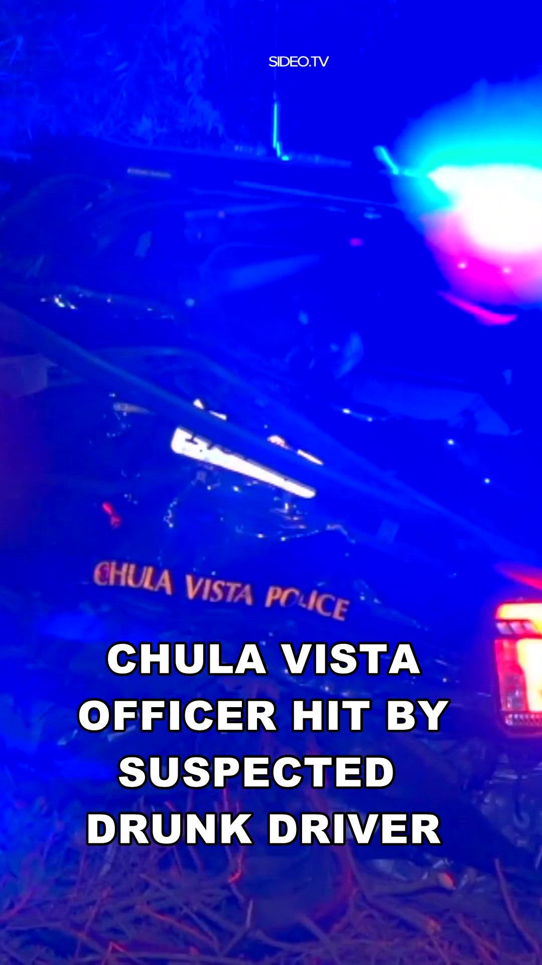 Chula Vista officer hit by suspected drunk driver | cbs8.com