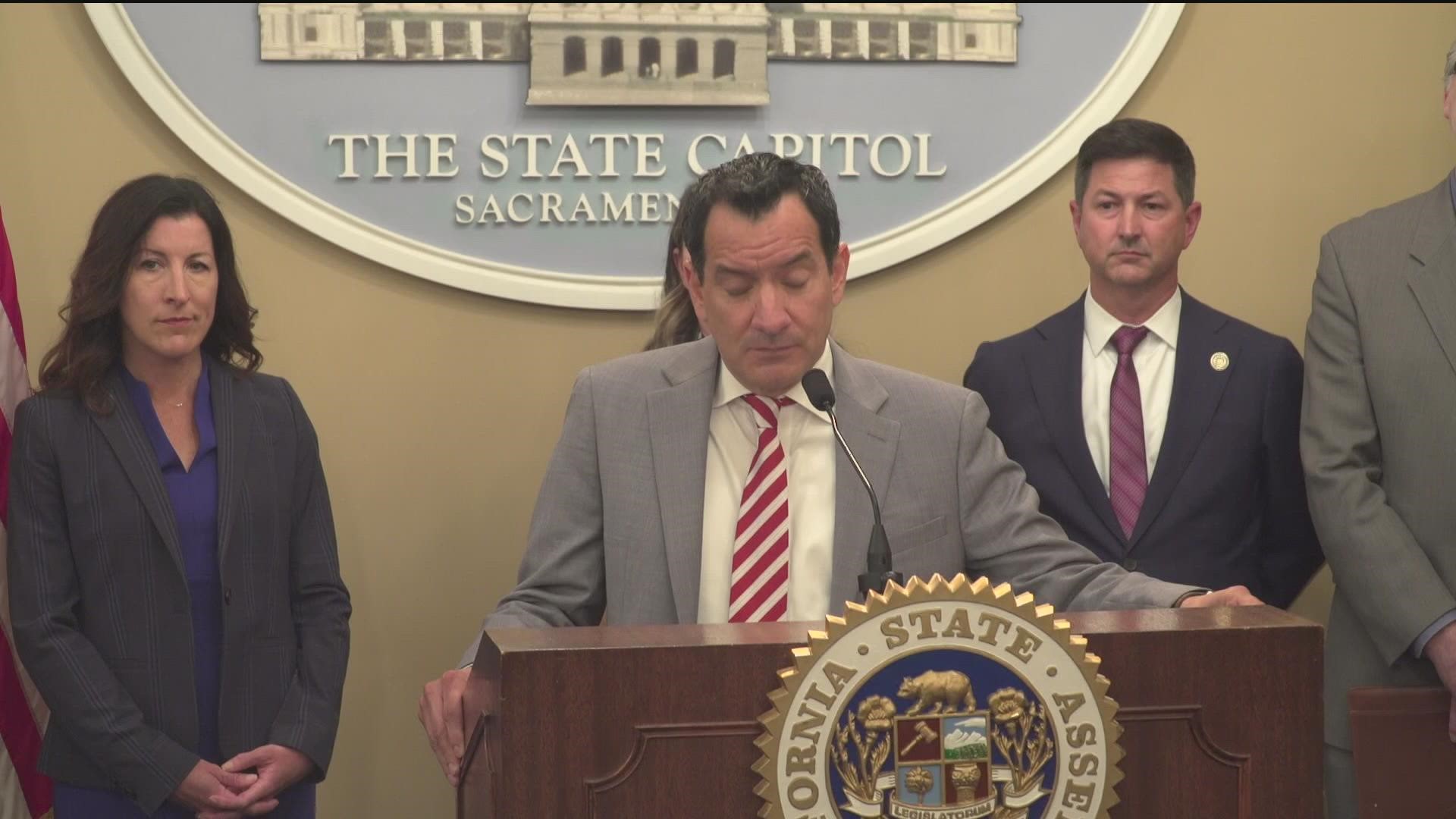 Speaker Anthony Rendon also gave updates on continuing negotiations with the Governor on best form of gas relief