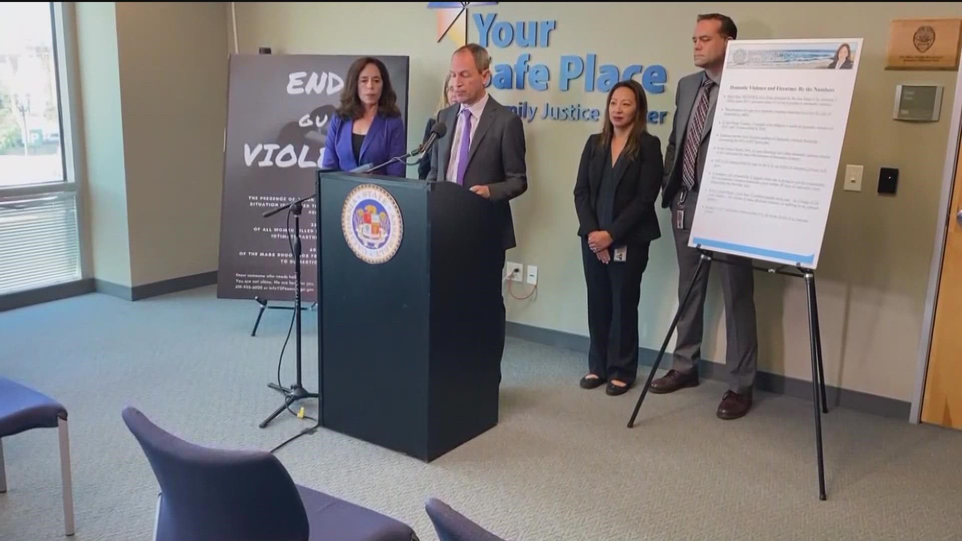 AB 2137 requires that family justice centers educate victims about GVROs.