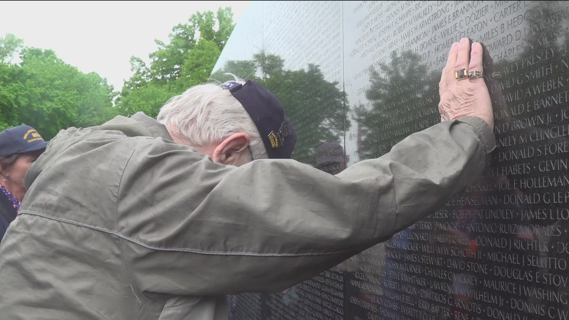 Retired U.S. Navy Seal Michael Thorton has been to the Washington D.C. monument that honors the 58k Americans who died in the Vietnam War.