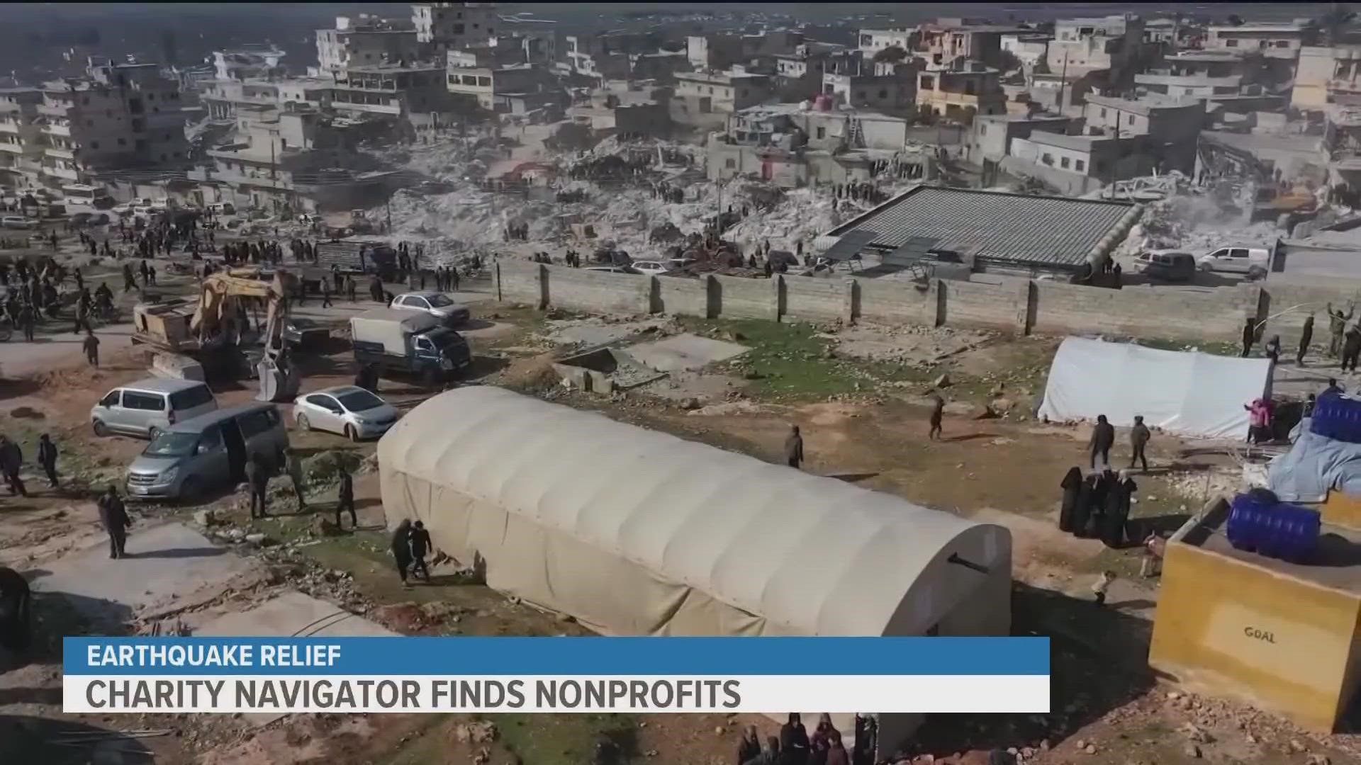 CBS 8's Heather Myers spoke with Charity Navigator about their efforts to assist Turkey and Syria after an earthquake devastated the areas.