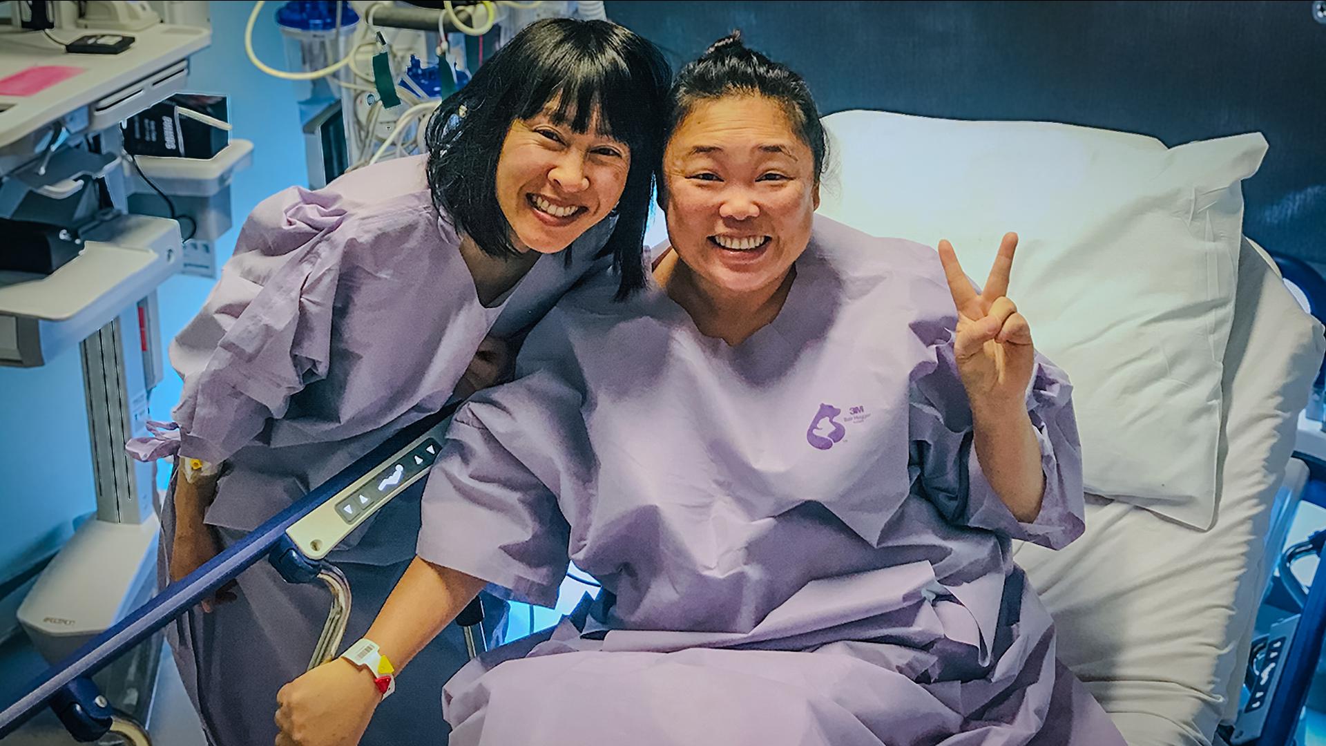 History Button Example San Diego woman makes history as first double living organ donor at UC ...
