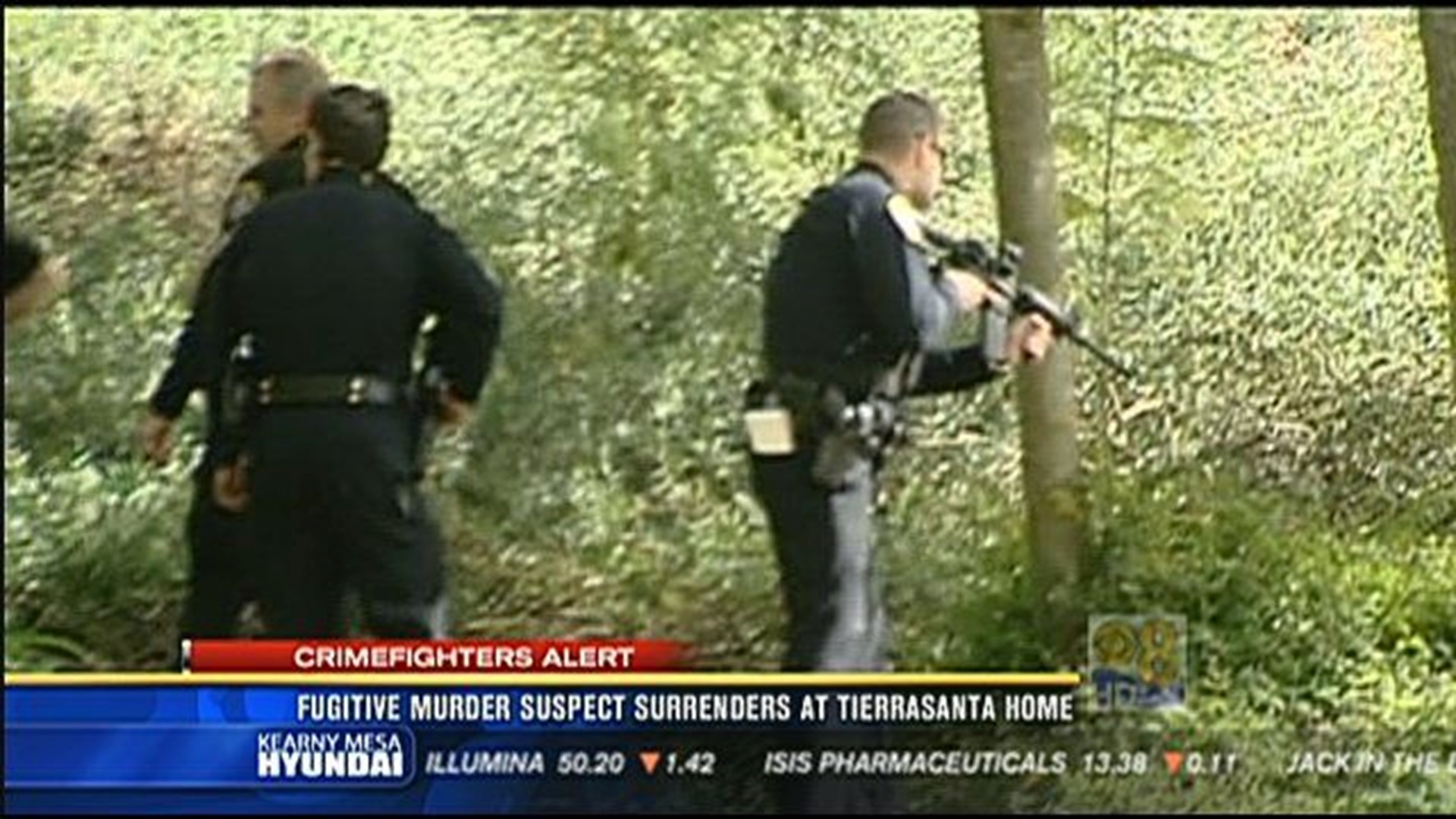 Fugitive murder suspect arrested in Tierrasanta | cbs8.com