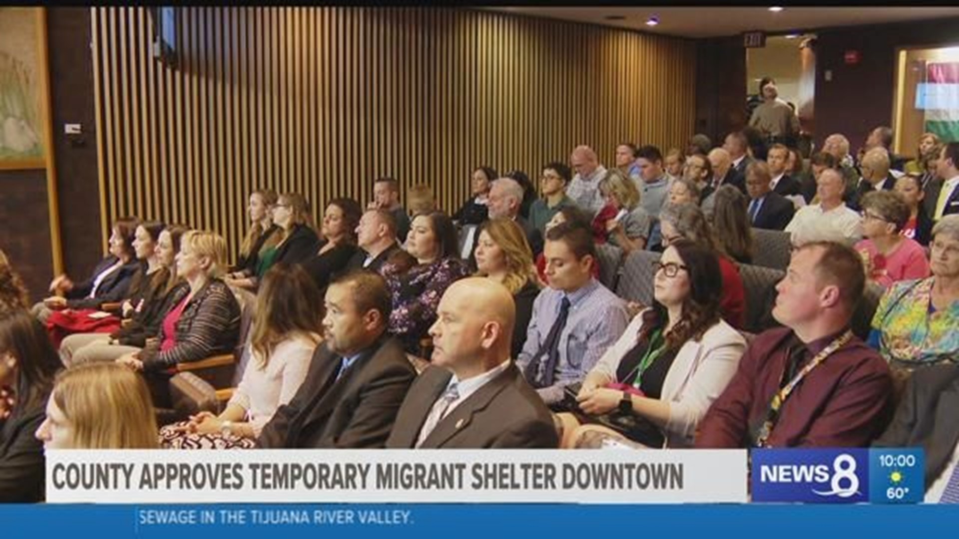 Board of Supervisors approves temporary migrant shelter