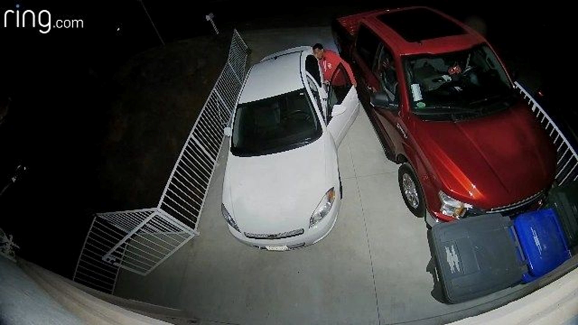 Camera catches two men breaking into cars in Spring Valley, police seek ...