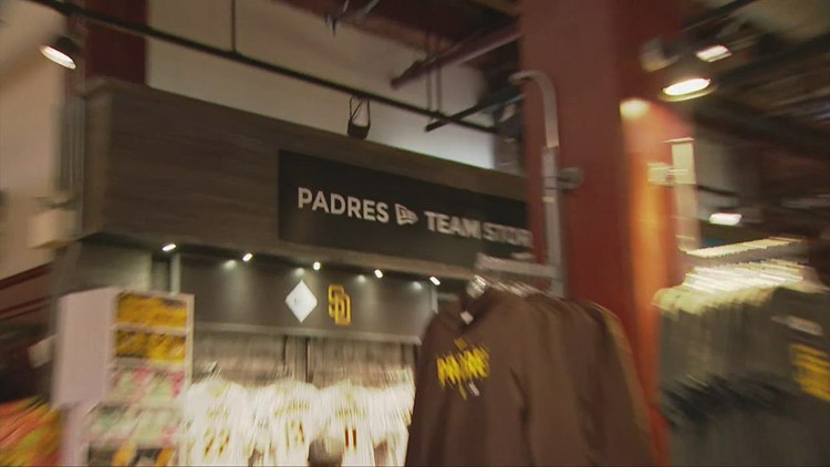 Sneak peek at 2023 Padres gear and merchandise at Downtown San Diego team store