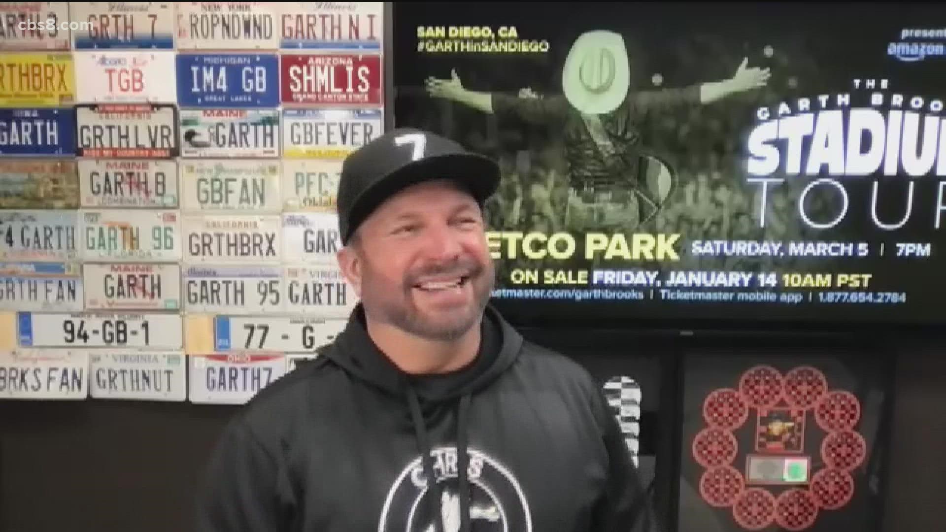 See Garth Brooks in concert at Petco Park on Saturday, March 5, 2022. To purchase tickets, go to www.ticketmaster.com/garthbrooks or use the Ticketmaster mobile app.