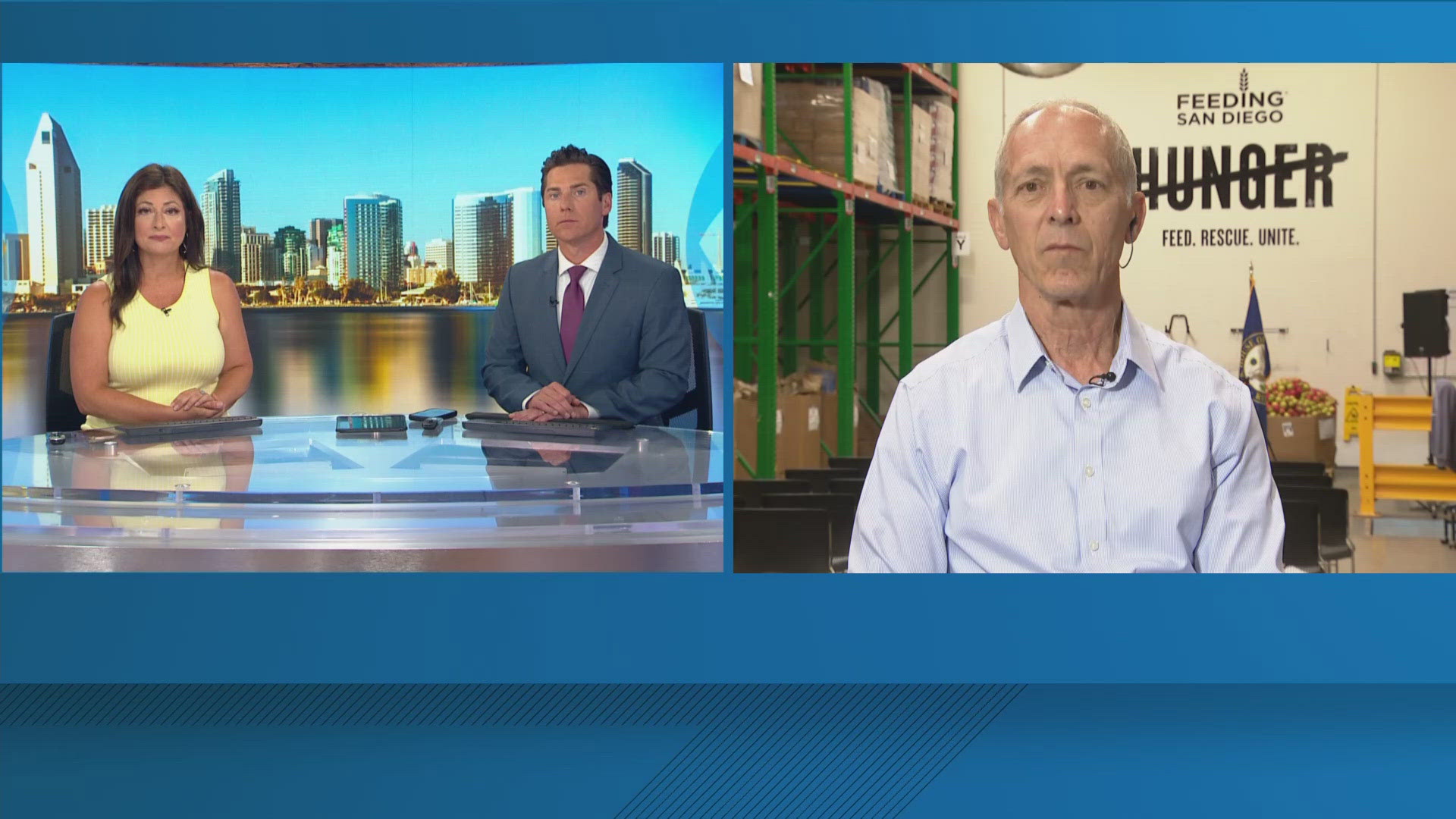 Bob Kamensky, Feeding San Diego CEO and Rep. Scott Peters talk about how federal cuts are impacting local food systems and food assistance programs.