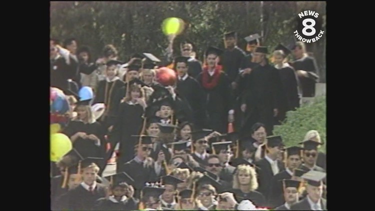 San Diego State University Graduation Ceremony 1988