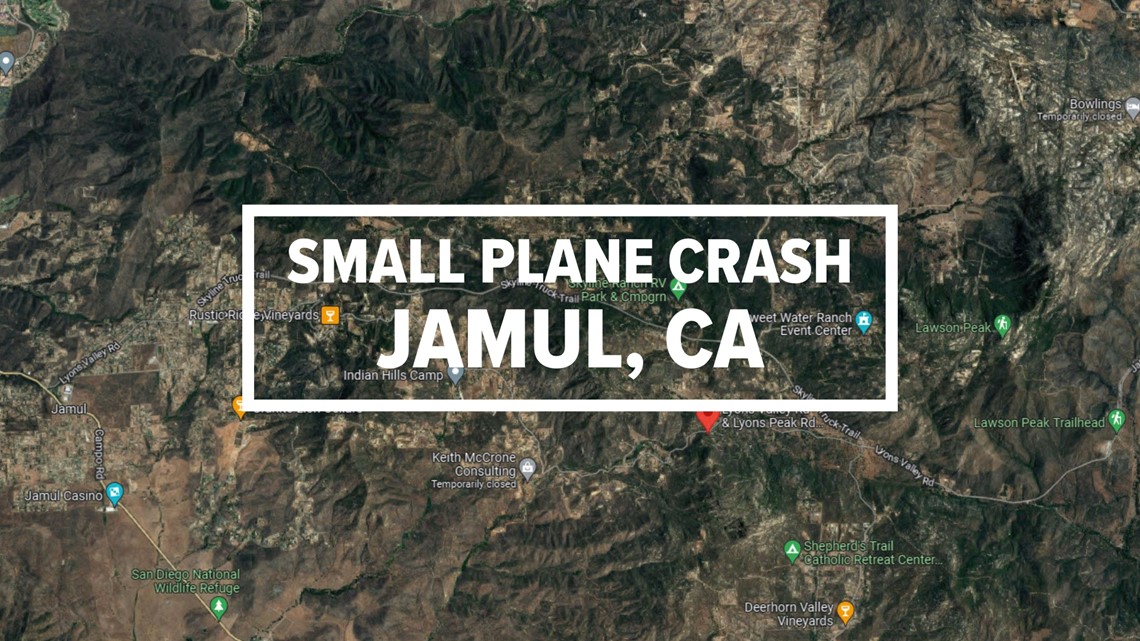 Small plane crash reported in remote area of Jamul, investigation underway - Vimarsana News