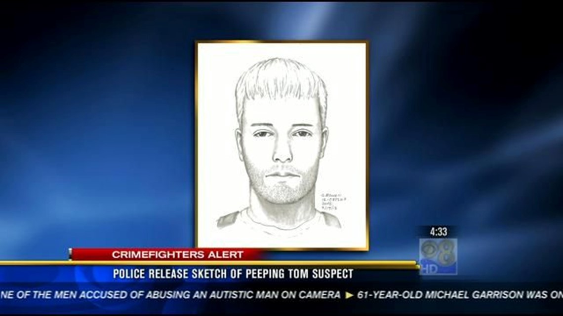 Police release sketch of peeping tom suspect | cbs8.com
