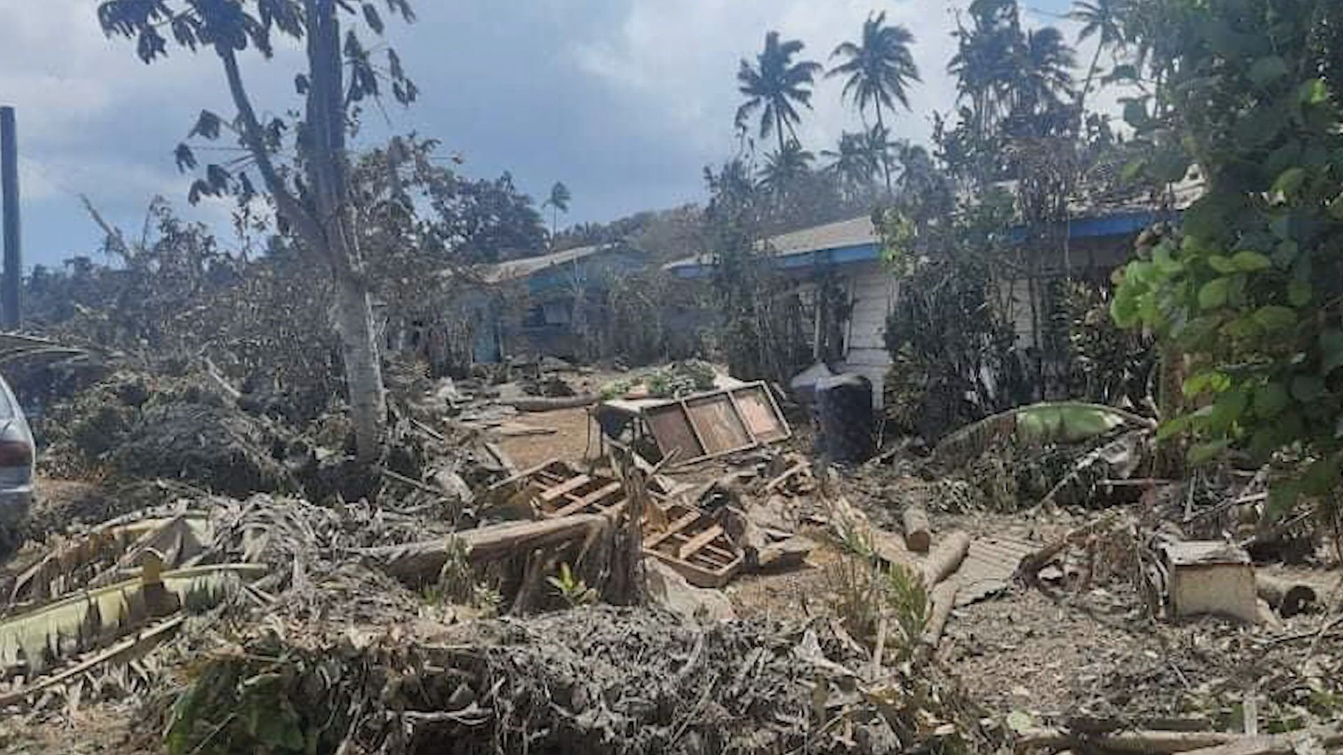 "Their homes are gone, that’s why they are in need of these resources. They lost everything. It's all destroyed. It's very sad to see," said Siona Thompson.