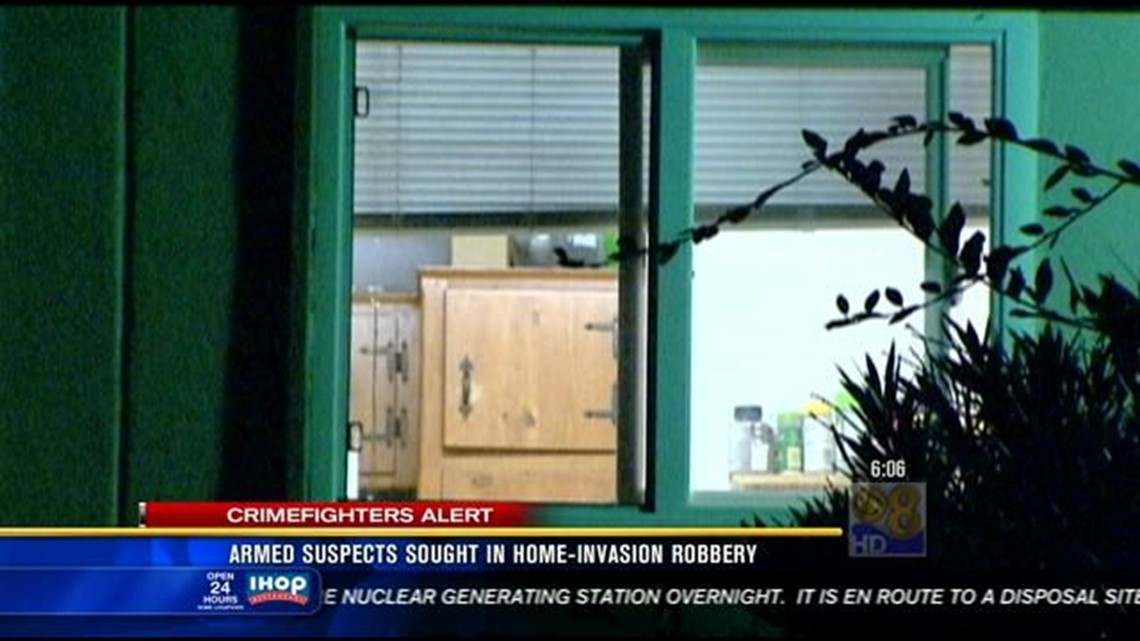 Armed suspects sought in home invasion robbery | cbs8.com