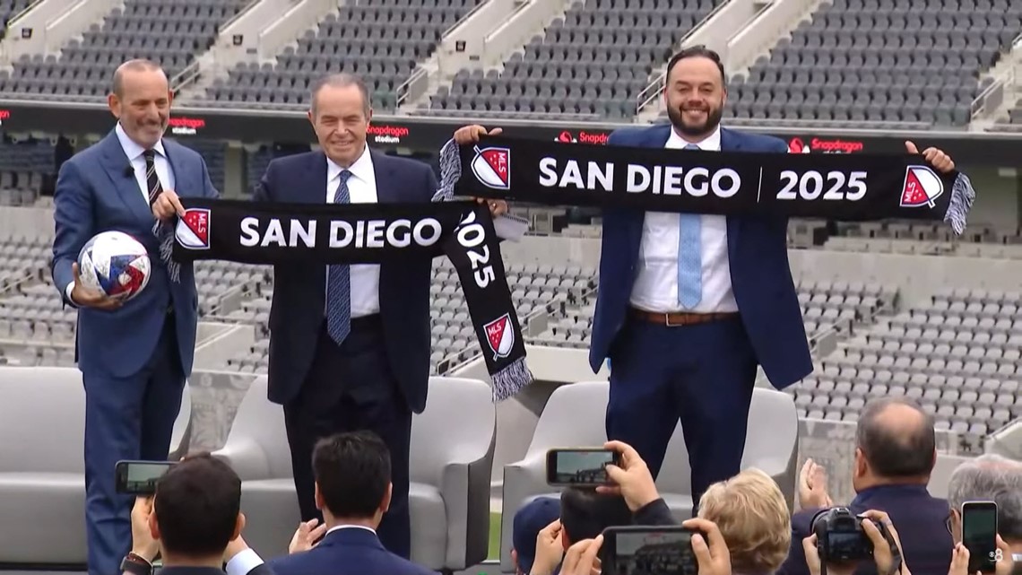 Major League Soccer (MLS) team coming to San Diego