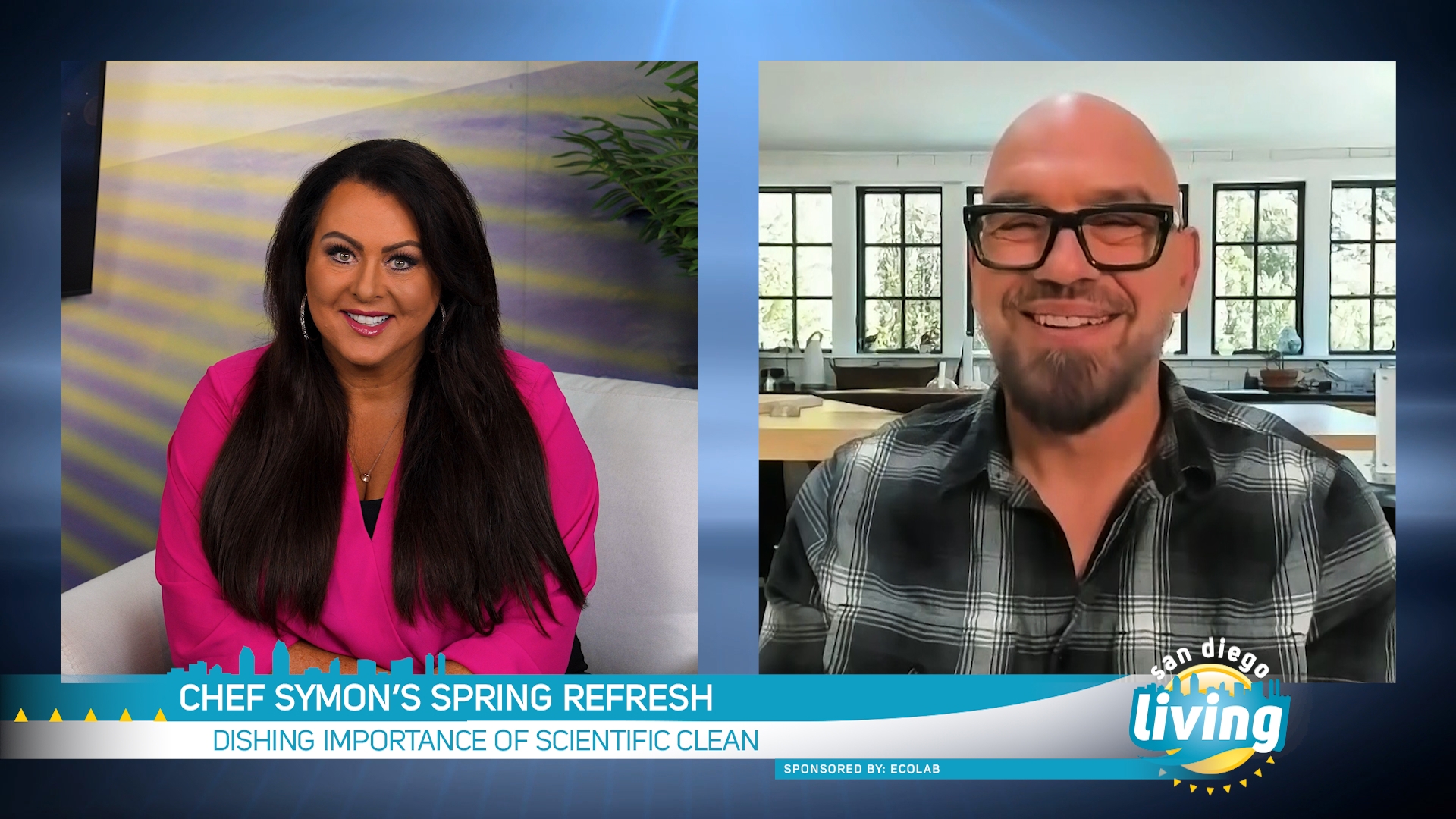 Dishing His New Hit Show & the Importance of a Scientific Clean. Sponsored by Ecolab