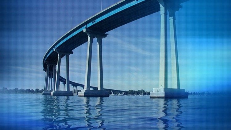 Coronado Bridge Closer To Becoming Artistically Lit Cbs8 Com Eaf51745 D808 46d0 86b7 Bbbe32296fa4 750x422