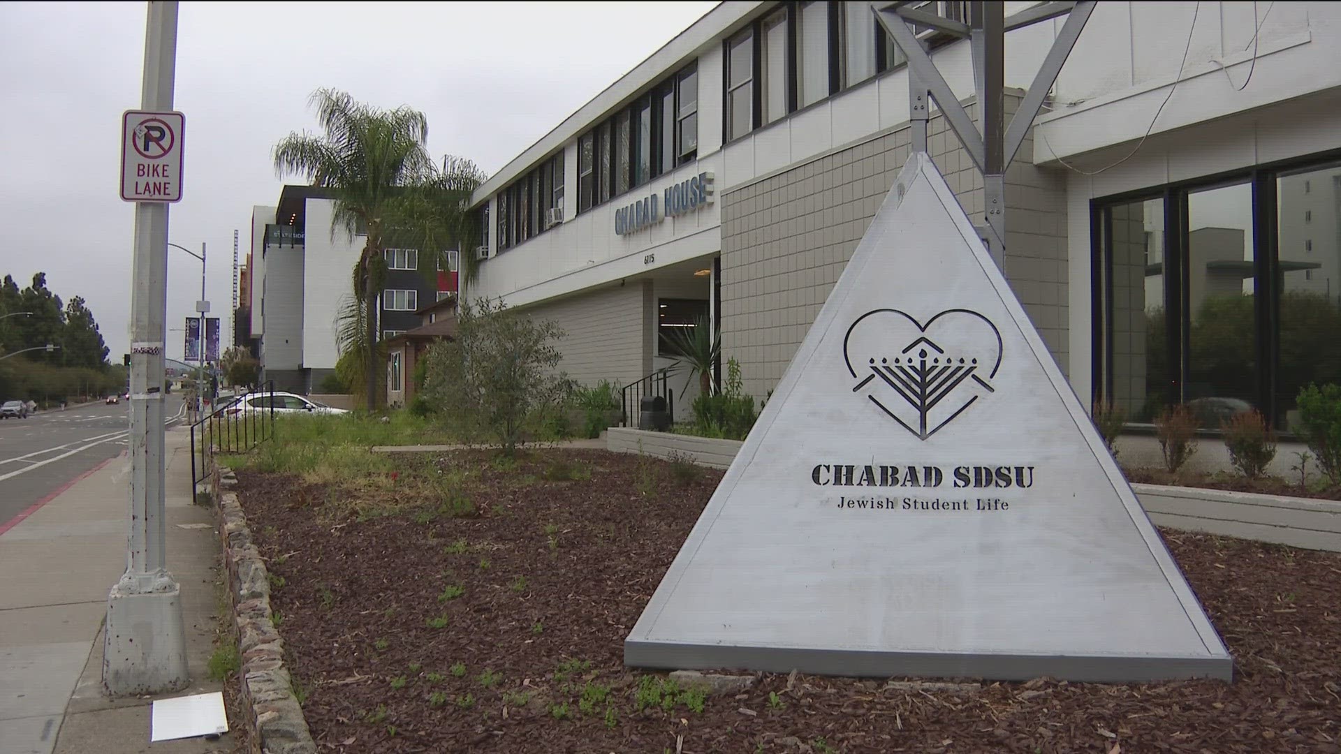 Chabad at San Diego State University hosted a Seder on the first night of Passover on Monday. Students are finding deeper meaning in the Jewish holiday this year.