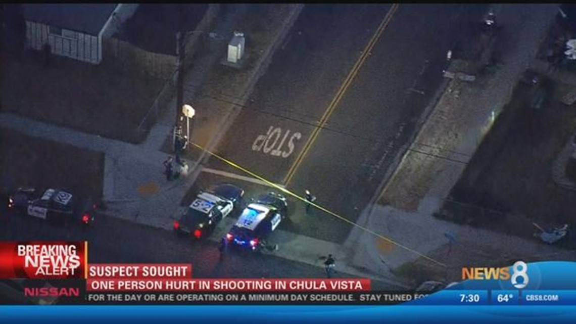 Police search for suspect in Chula Vista shooting | cbs8.com