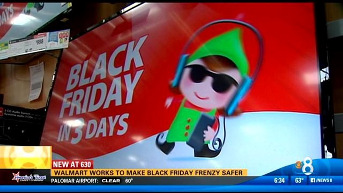 Walmart works to make Black Friday frenzy safer