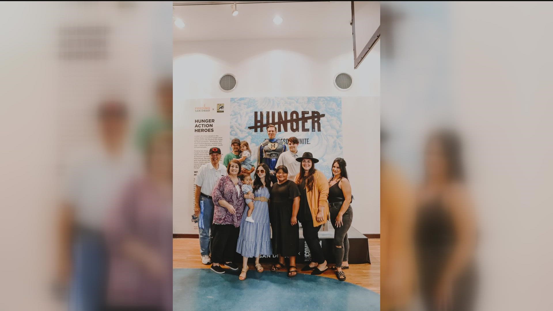They're superheroes when it comes to fighting hunger, young local artist made it their mission to bring awareness to food insecurity.