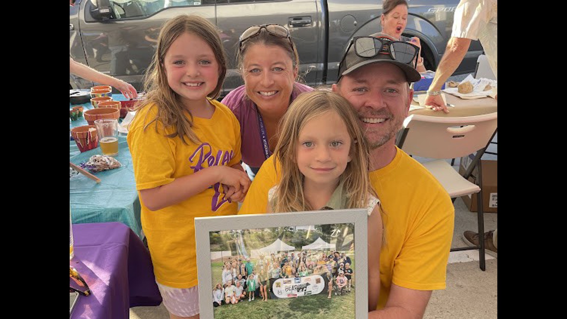 Garness Family is raising donations for American Cancer Society's 'Relay for Life' on August 3.