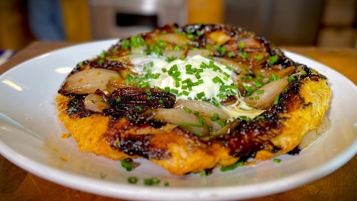 Shallot Tarte Tatin