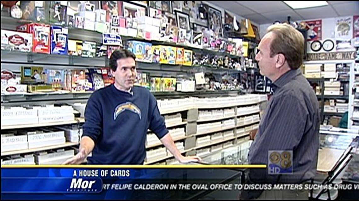 Clairemont Sportscards House of cards