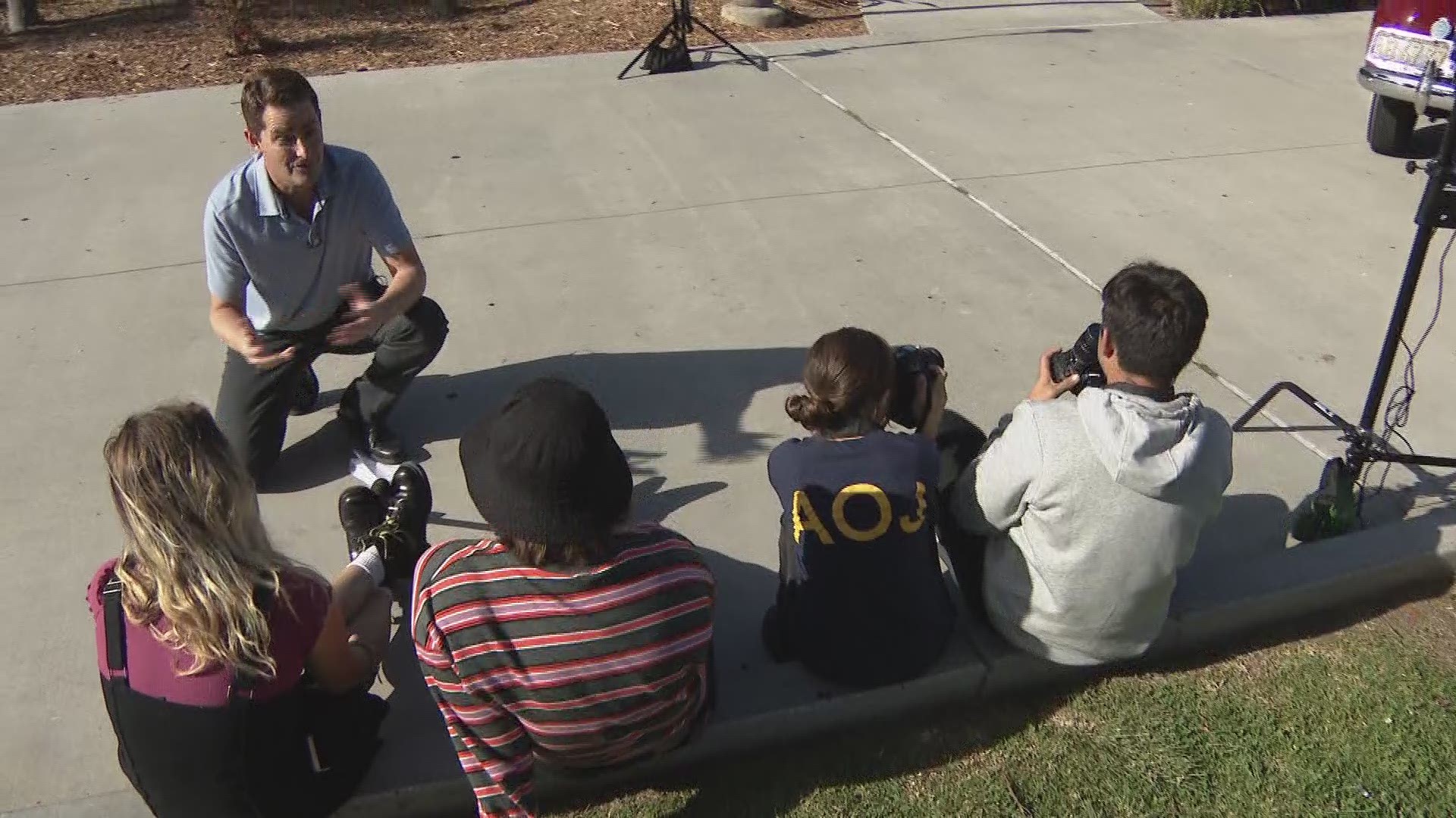 From Jack Black to 50 Cent, one Oceanside photographer is making quite the name for himself. Now, he's helping students do the same.