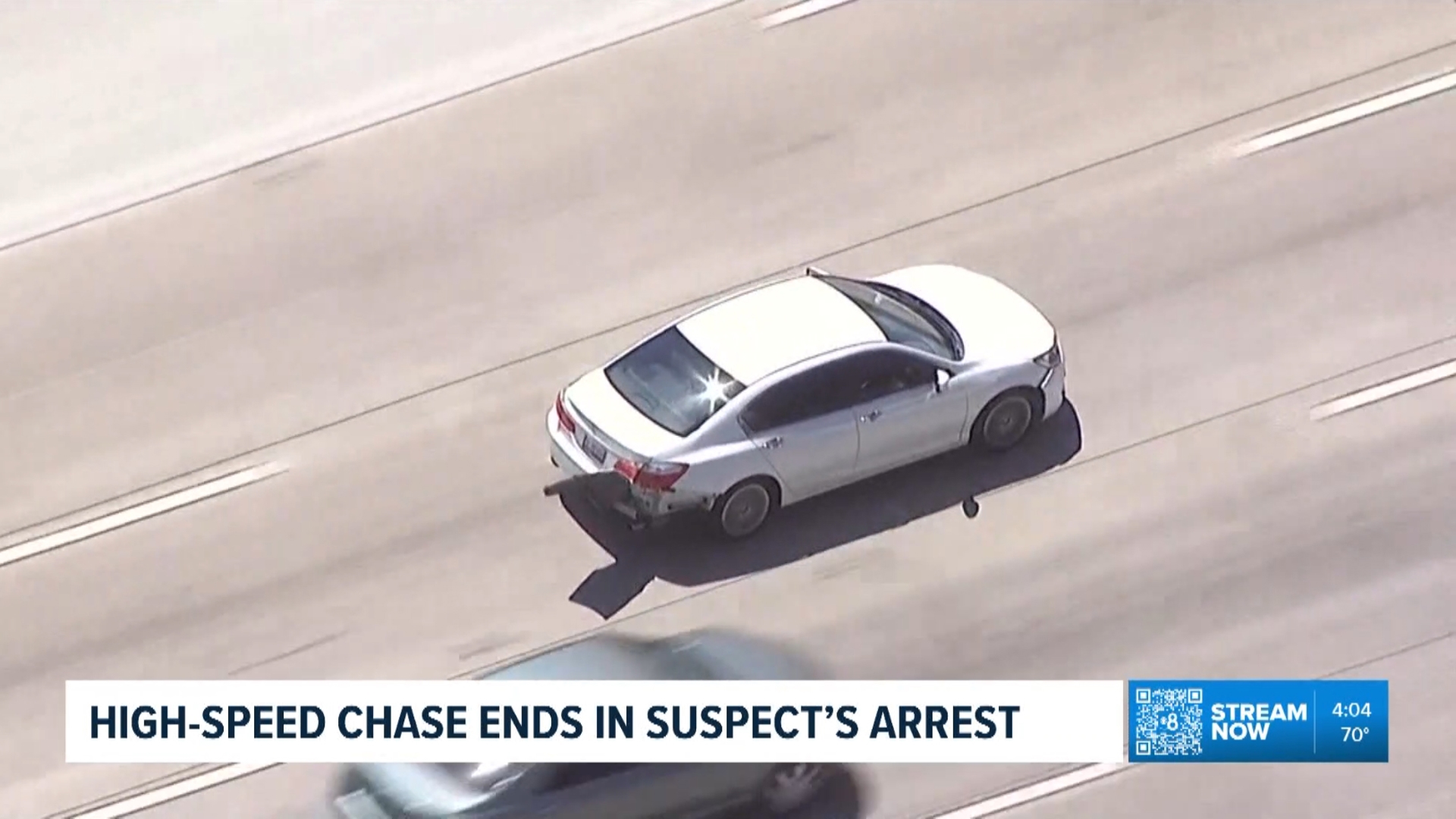 High-speed police chase ends in North County arrest | cbs8.com